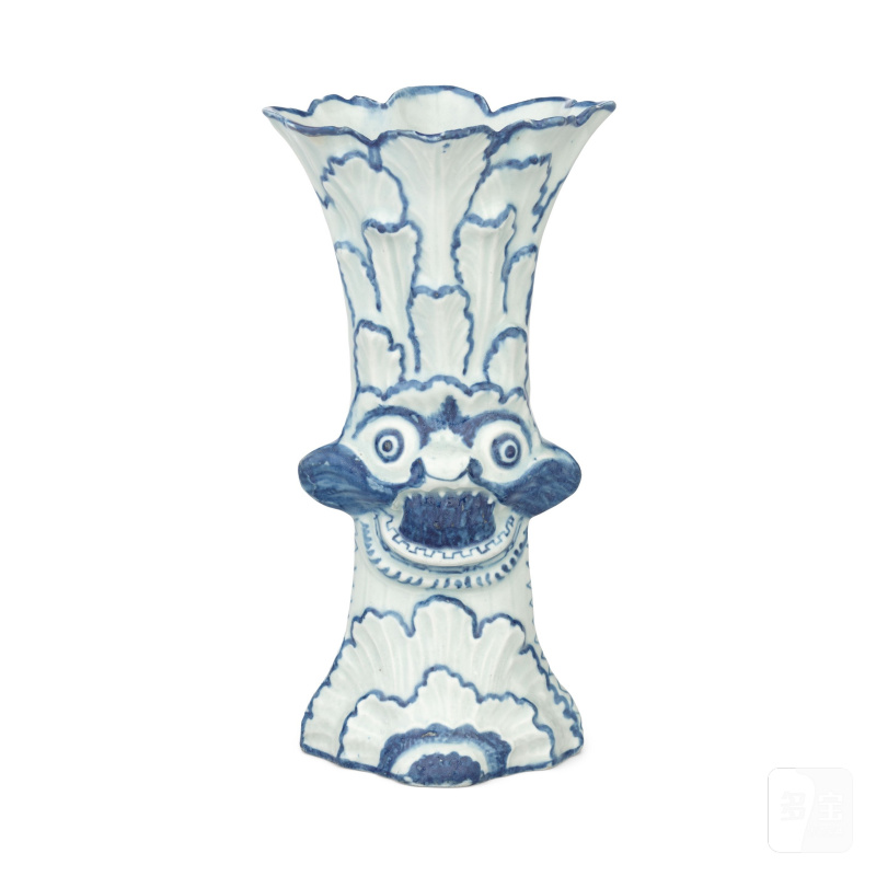 An extraordinary Limehouse vase, circa 1746-48 - 图7